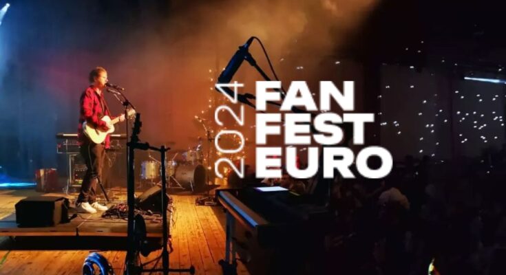 Ed Sheeran Live at Fan Fest Euro 2024