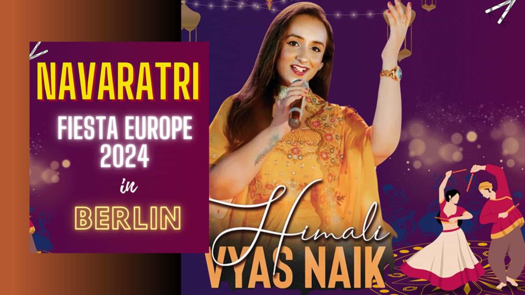 Navaratri Fiesta Europe 2024 with Himali Vyas Naik in Berlin